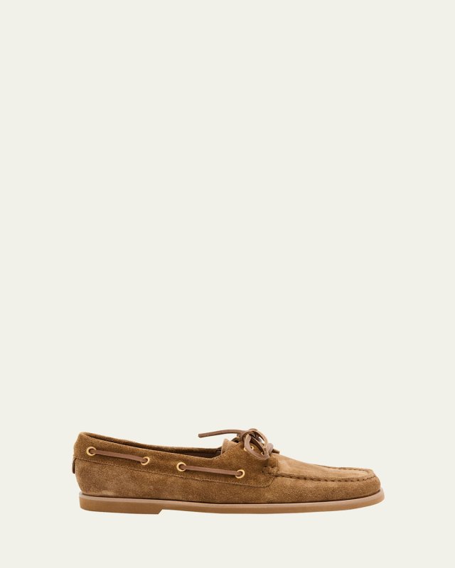 Suede Boat Shoes